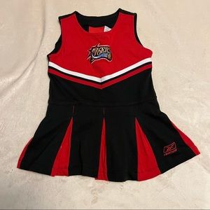 Infant Reebok 76ers Dress Size 18 months Cheerleading Dress